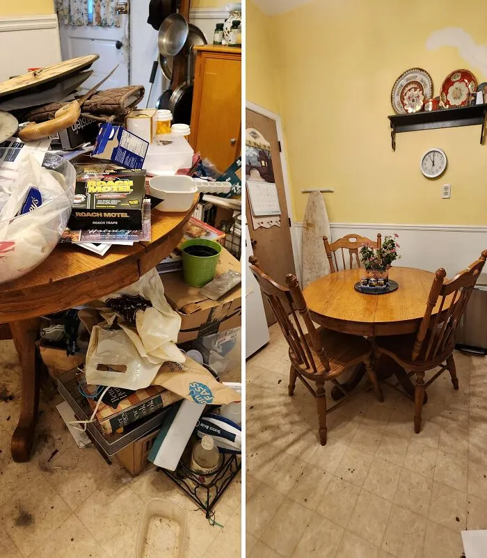 Before And Continued Progress