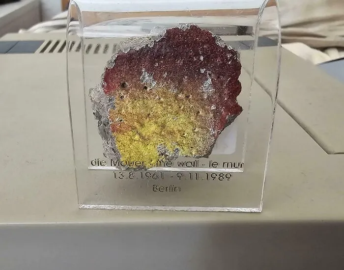 I Was Gifted A Piece Of The Berlin Wall