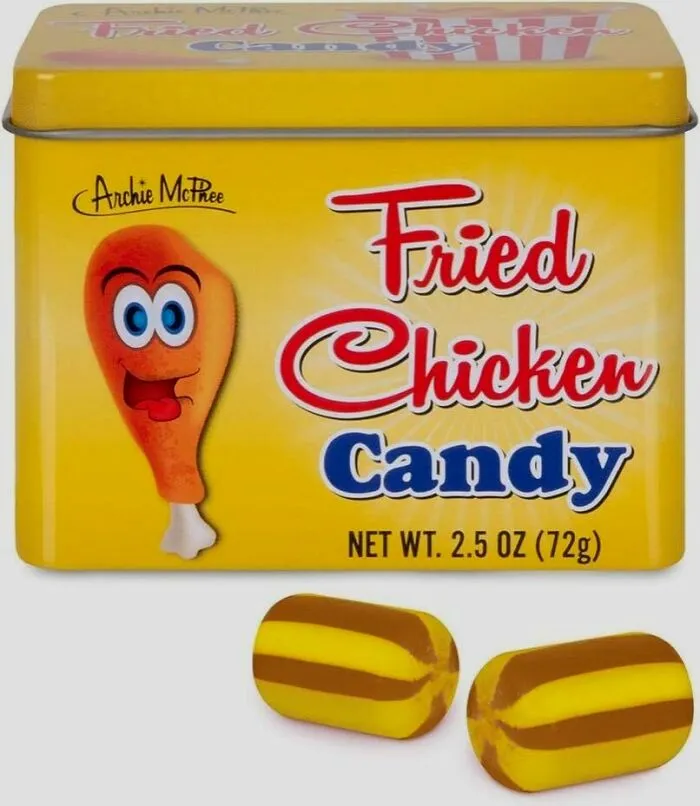 <a Style="Display:inline;" Href="https://Www.amazon.com/Fried-Chicken-Flavored-Candy-Collectible/Dp/B07vp9dqps?ie=utf8&linkcode=ll1&tag=bpdog-20&linkid=73fc26dc2558cb5682df934c32309ebb&language=en_us&ref_=as_li_ss_tl" Target="_blank"> <span Style="Font: Inherit; Color: #d74b1f;"> Fried Chicken Candy </Span> Piques Our Interest In All The Weirdest Ways