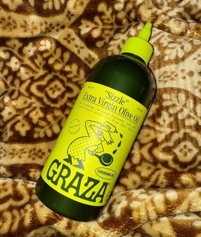 <span Style="Font: Inherit; Color: #d74b1f;"> Graza Olive Oil </Span> Is Inexpensive But Looks And Tastes Like A Million Bucks