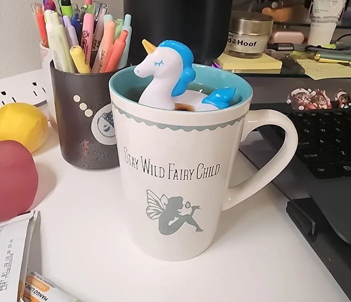 This <span Style="Font: Inherit; Color: #d74b1f;"> Float-Tea </Span> Unicorn Is The Perfect Backup White Elephant Gift, So No One Gets Left Out When It's Gift Time