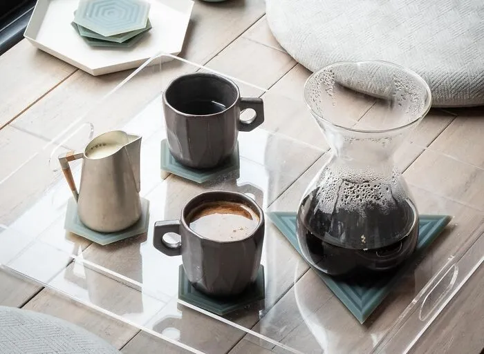 These <span Style="Font: Inherit; Color: #d74b1f;"> Silicone Coasters</Span> Are Chic And Practical, An All-Round Winning Gift
