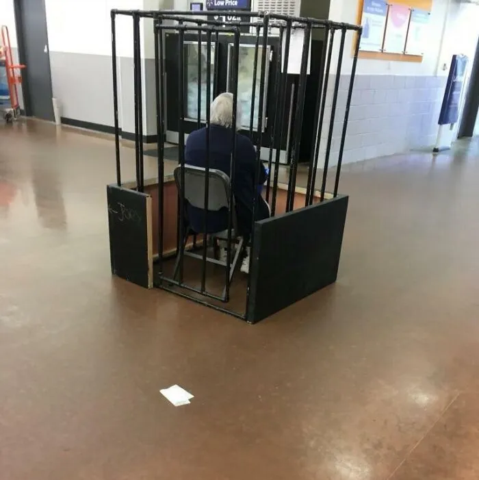 The Greeter At My Local Wal Mart. I Can't Explain