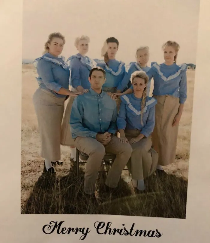 My Mormon Coworker Finds It Funny When People Ask If He Has Multiple Wives (He Doesn’t). For His Christmas Card This Year, He Decided To Prank Everyone