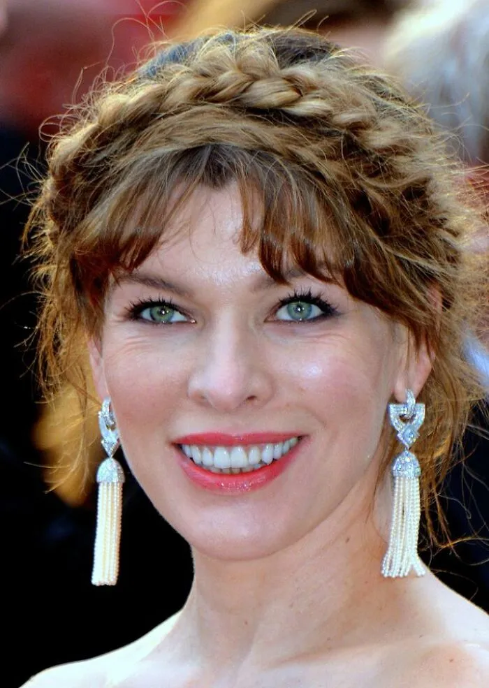 Ukrainian-American Actress Milla Jovovich, 50