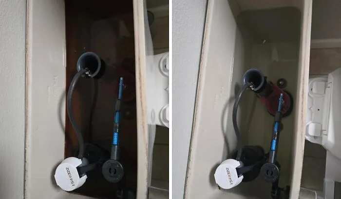 Pretending The Back Of Your Commode Isn't A Science Experiment Is Much Easier When The <a Style="Display:inline;" Href="Https://Www.amazon.com/Instant-Power-1806-Toilet-Cleaner/Dp/B00ch1e9l6?ie=utf8&th=1&linkcode=ll1&tag=bpwhale-20&linkid=f874c113122d5b0edafd6e054bc5cd77&language=en_us&ref_=as_li_ss_tl" Target="_blank">   <span Style="Font: Inherit; Color: #d74b1f;"> Instant Power Toilet Tank Cleaner </Span> Dissolves The Calcium Buildup That Has Been Lurking There Since You Moved In