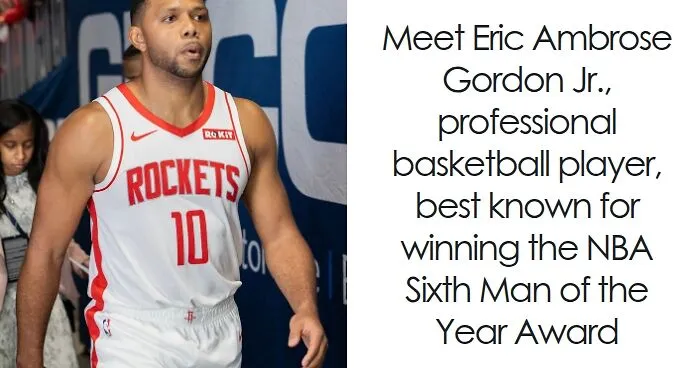 Eric Gordon: Bio And Career Highlights