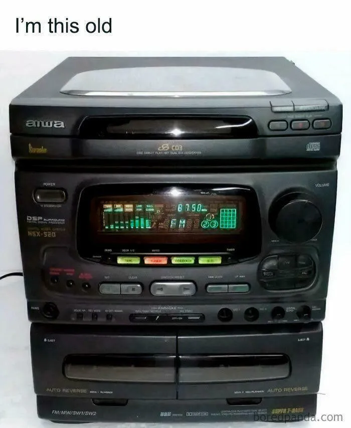 Remember The 5-Disc Cd Player That Also Had A Radio And Cassette Deck?