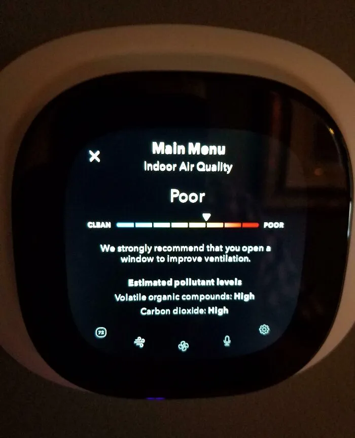 Farted Near My Friends Smart Thermostat