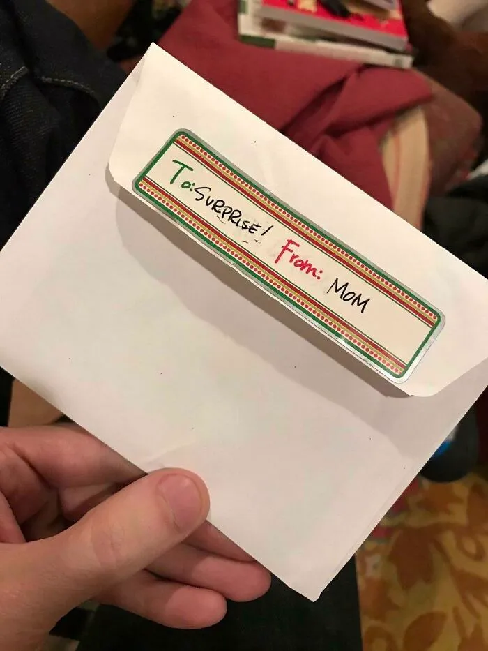 My Mom Is Struggling To Comprehend Secret Santa