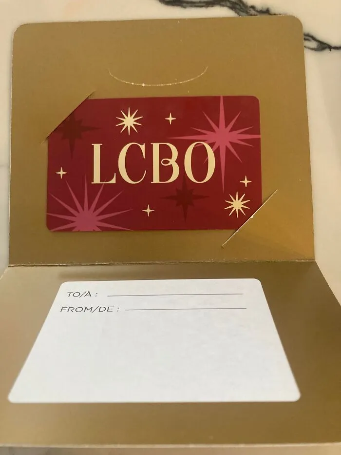 My 12-Year-Old Son Asked For "A Gift Card Of Your Choice" And Received This For Secret Santa. They Didn't Even Write His Name