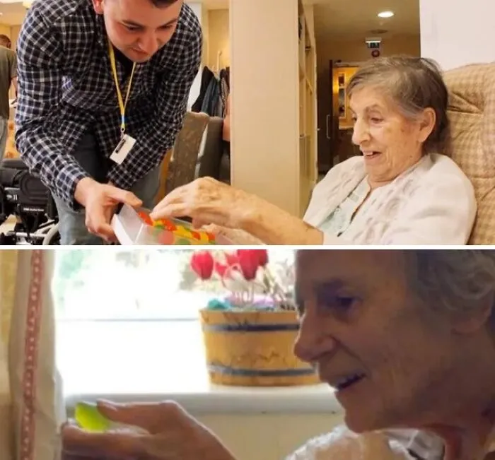 Lewis Hornby's Grandma Has Alzheimer’s, And She Wasn’t Drinking Water. So, He Invented “Edible Water” That Looks Like Candy, So Patients With Dementia Can Stay Hydrated. Here's A Photo Of Them Below