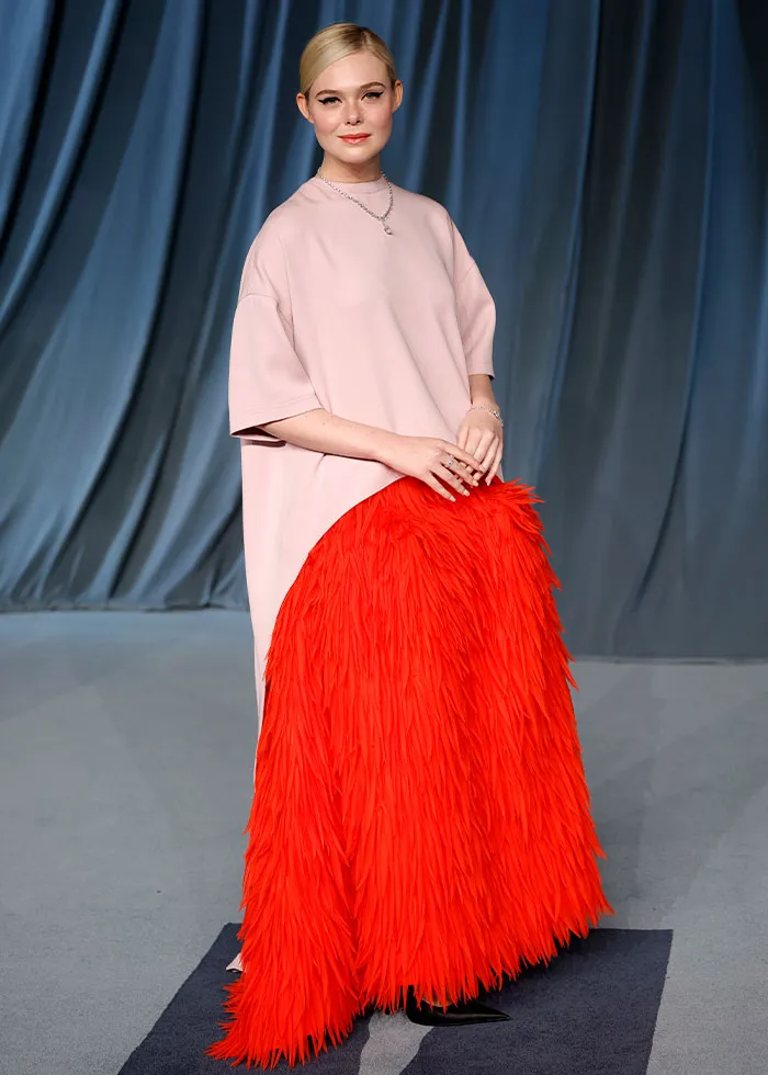 Elle Fanning At The Academy Museum Gala