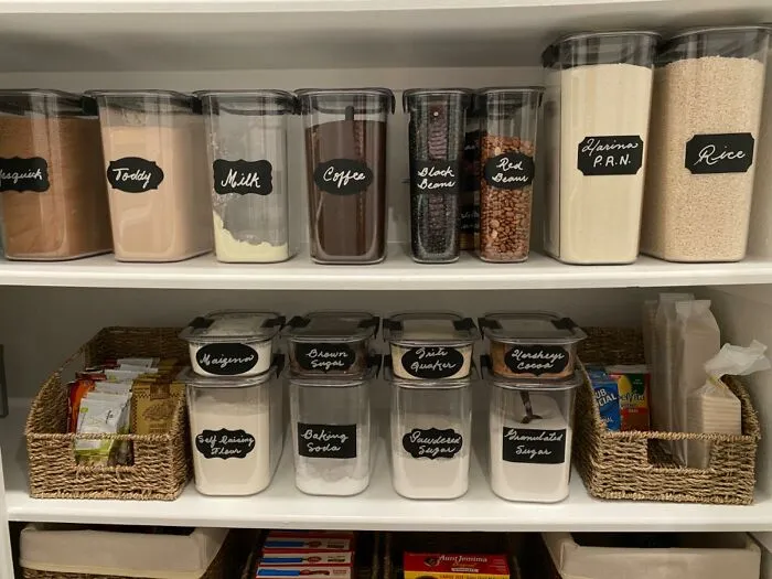  Pouring Your Discount Cereal Into The <a Style="Display:inline;" Href="​​https://Www.amazon.com/Rubbermaid-1994253-Brilliance-Airtight-Container/Dp/B076n6dlfj?ie=utf8&th=1&linkcode=ll1&tag=bpwhale-20&linkid=ba355afb2f32d0088af2db37da1b08c1&language=en_us&ref_=as_li_ss_tl" Target="_blank">   <span Style="Font: Inherit; Color: #d74b1f;"> Rubbermaid Pantry Food Storage Containers </Span> Is The Easiest Way To Trick People Into Thinking You Have A Curated Kitchen Aesthetic Instead Of A Cupboard Full Of Stale Chip Bags