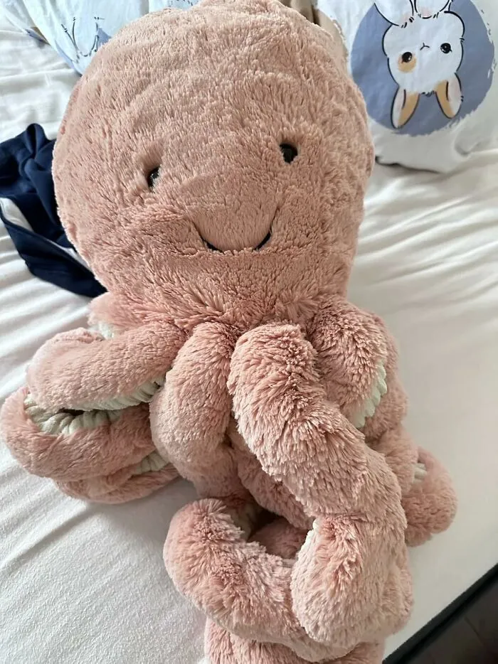 A <a Style="Display:inline;" Href="Https://Www.amazon.com/Jellycat-Octopus-Stuffed-Animal-Really/Dp/B01ms7cypt?ie=utf8&th=1&linkcode=ll1&tag=bpaxolotl-20&linkid=ffa5b8c65446f79f15c9ef5a22a2391e&language=en_us&ref_=as_li_ss_tl" Target="_blank"> <span Style="Font: Inherit; Color: #d74b1f;"> Jellycat Odell Octopus </Span> Is The One Stuffed Animal That's Still Cool Enough To Have On Your Bed, Even When You're A Too-Cool-For-School Teenager