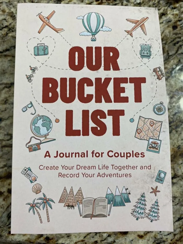 You Can Now Officially Plan All Your Future Adventures Together In <a Style="Display:inline;" Href="Https://Www.amazon.com/Our-Bucket-List-Together-Adventures/Dp/3949676015?ie=utf8&linkcode=ll1&tag=bponion-20&linkid=ab5b7735dbb715aef7a96abb17ca1441&language=en_us&ref_=as_li_ss_tl" Target="_blank">   <span Style="Font: Inherit; Color: #d74b1f;"> Our Bucket List Journal </Span> Instead Of Just Vaguely Saying "We Should Do That Sometime"