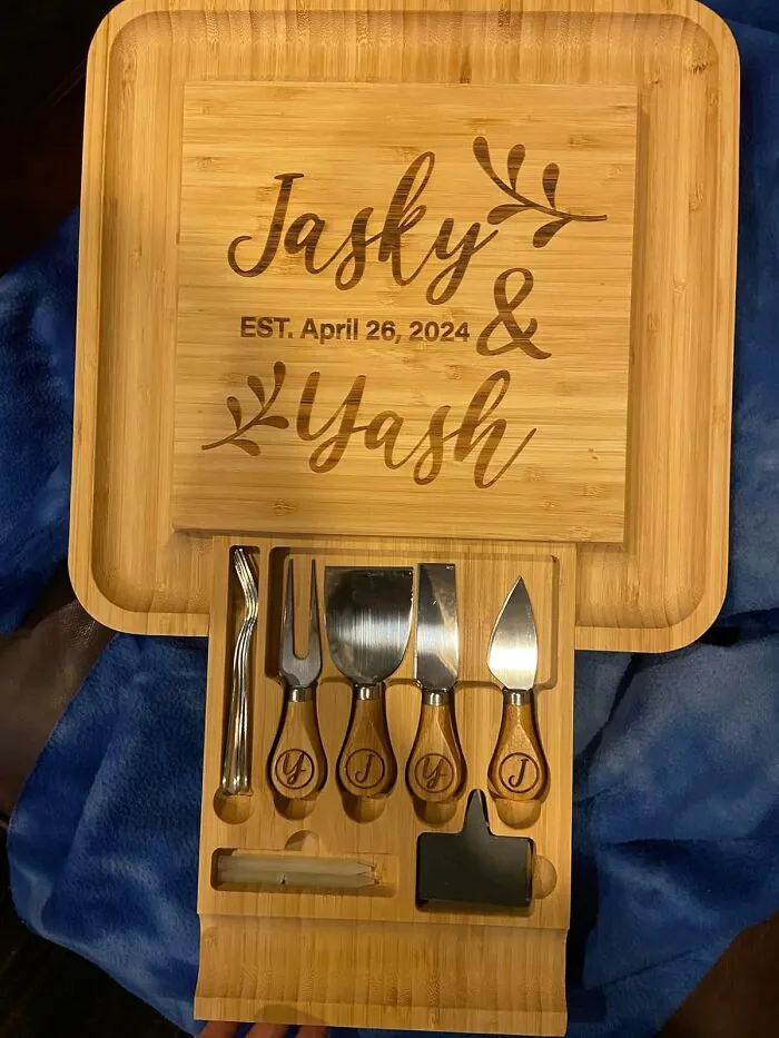 The <a Style="Display:inline;" Href="Https://Www.amazon.com/Personalized-Charcuterie-Anniversary-Housewarming-Engagement/Dp/B0d4zmnn16?ie=utf8&linkcode=ll1&tag=bplemur-20&linkid=9384457203e398157c1b54faa5af8843&language=en_us&ref_=as_li_ss_tl" Target="_blank">   <span Style="Font: Inherit; Color: #d74b1f;"> Personalized Charcuterie Board Gifts Set </Span> Is The One Gift That Truly Says, "I Support Your Emotional Need For A Bougie, Adult-Sized Lunchable"