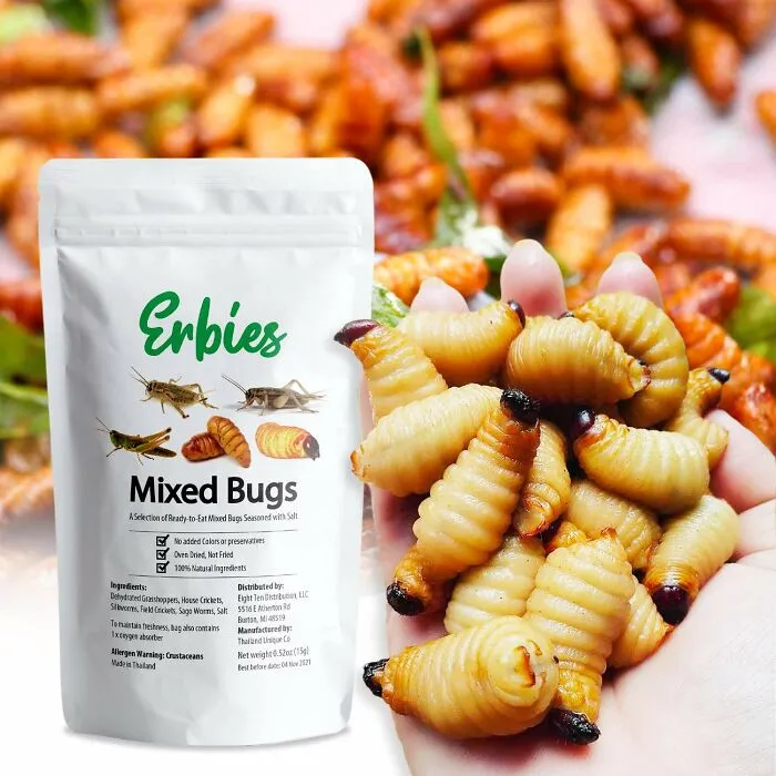 Apparently Bugs Are The Protein Of The Future, So Gift Them A Bag Of <a Style="Display:inline;" Href="https://Www.amazon.com/Erbies-Seasoned-Crickets-Grasshoppers-Silkworm/Dp/B08lw527hf?crid=19yyzns36y7jq&dib=eyj2ijoimsj9.qzv9zsqxjwihfxzoprwtbtysibvgadi5sqm_91-E2tdis5yivv3nosaivqekc17leusujh2b14nnzxx0k1zqlqc-Vf4czkmyiqafdyagapxqupjzjfjtpxj2shsrgbksgzpfg89fg7ffa3vzeog2zx56i0gdzgrh1ecowtzrbfodzrgck5eikkea9uogaj_6fnauaa0chy13_k57ef72t76synaqtlyxx8ycn0zrt0_rvpr2r4lnd5fyrkg5ejtppgeu8vwyuj_dwuzghp_b_ts11pg3bnol7afg91klpik._ogwku67-9u-Sim0zipjoktcxues9xq6xo969yqpy_m&dib_tag=se&keywords=weird%2bsnacks&qid=1765527955&sprefix=weird%2bsnack%2caps%2c212&sr=8-11&th=1&linkcode=ll1&tag=bpdog-20&linkid=f6c8949082baf33711c15eadc9dde999&language=en_us&ref_=as_li_ss_tl" Target="_blank"> <span Style="Font: Inherit; Color: #d74b1f;"> Edible Bugs </Span> To Get Ahead