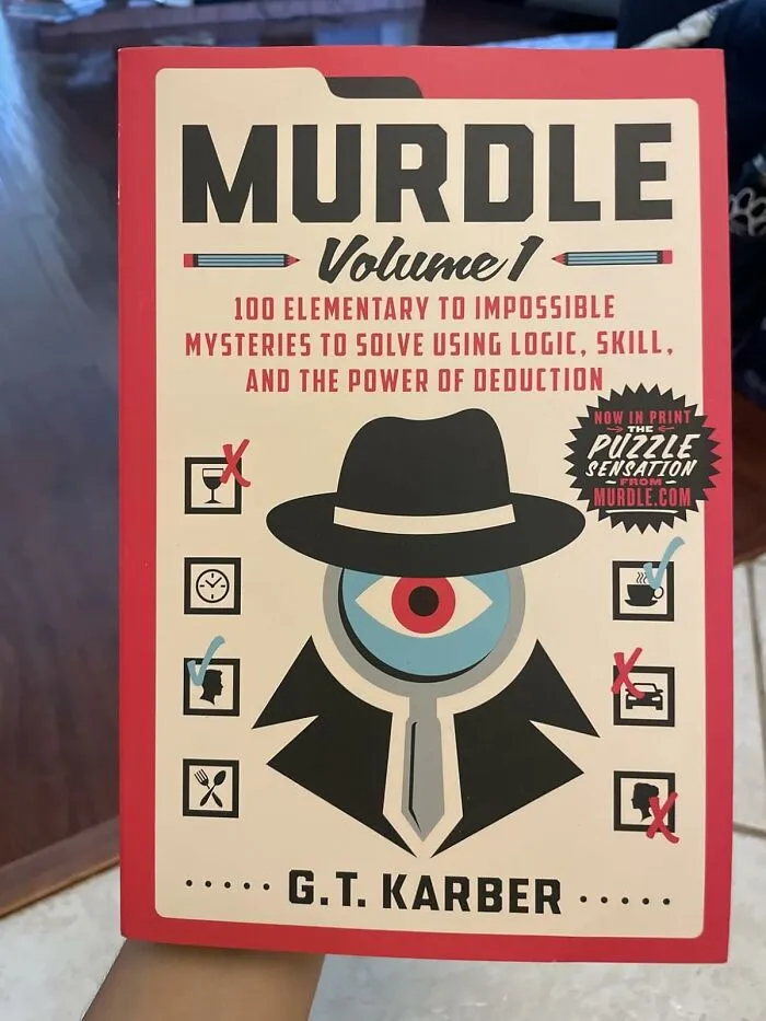  Solving A Crime Is A Surprisingly Relaxing Bedtime Ritual When You Use <a Style="Display:inline;" Href="Https://Www.amazon.com/Murdle-Elementary-Impossible-Mysteries-Deduction/Dp/1250892317?ie=utf8&linkcode=ll1&tag=bpwhale-20&linkid=e45abd2999a9bb4100a7b92bbfff7c7b&language=en_us&ref_=as_li_ss_tl" Target="_blank">   <span Style="Font: Inherit; Color: #d74b1f;"> Murdle: Volume 1 </Span> To Deduce The Killer Through Logic Grids Instead Of Doomscrolling Until You Pass Out