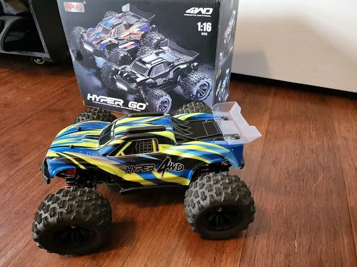 An <a Style="Display:inline;" Href="Https://Www.amazon.com/Hyper-Go-H16bm-Brushless-Batteries/Dp/B0bbw1f5cv?ie=utf8&linkcode=ll1&tag=bpaxolotl-20&linkid=9b0814c0330eac599b522f18cc9a1385&language=en_us&ref_=as_li_ss_tl" Target="_blank"> <span Style="Font: Inherit; Color: #d74b1f;"> Electric 4x4 Off-Road Rc Car </Span> Is The One Toy That Will Successfully Lure Them Away From A Screen And Into The Great, Slightly Muddy Outdoors