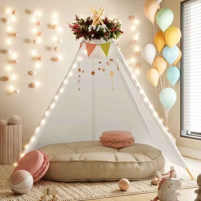  The Living Room Floor Can Become The Official Venue For Your Next Five-Star Date Night Thanks To This <a Style="Display:inline;" Href="Https://Www.amazon.com/Betterhood-Teepee-Indoor-Outdoor-Wedding/Dp/B09tkfjdrw?crid=dfblftj8reyw&dib=eyj2ijoimsj9.gokz1olrw9p9qih09rxxdcbfiazdqv1tmw--Sm8hcqdbk1xhsxwyrgwdzkdyo8ajqnzpwxrowk-Ktsgxi-D7uas_49xzbnq_cfaeyztezo2_xjpahw4fx7ymoi_vp2j2cfrid39ldjvvch0tvthqcsscicibc4haqc3azvxzm43pylevppyd4-Zumvyiawur3idy-O6rwstjadqb_edgdnndzrcokc5ttxgaskaejpaglcqf9uh13ge6eobneh1cu7hwz_phmeu9_ufibgoe6wzrgyii9hya6kzpg3m1_ra.ulrh1af--4kaq25fmfofep9s-Xt4od08st7iaaivoma&dib_tag=se&keywords=inside+tent+romantic&qid=1764581053&sprefix=inside+tent+romanti%2caps%2c216&sr=8-2&linkcode=ll1&tag=bponion-20&linkid=6d4daa7836d5b76dfe789ef9165daa6b&language=en_us&ref_=as_li_ss_tl" Target="_blank">   <span Style="Font: Inherit; Color: #d74b1f;"> Large Indoor Teepee </Span>