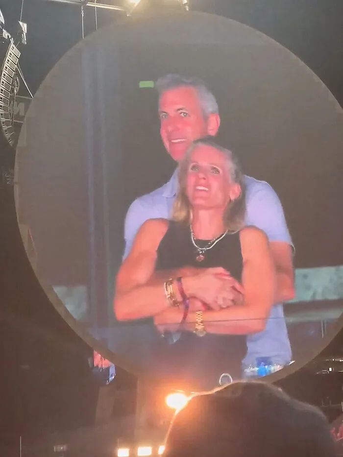 Coldplay Concert Kiss Cam Incident