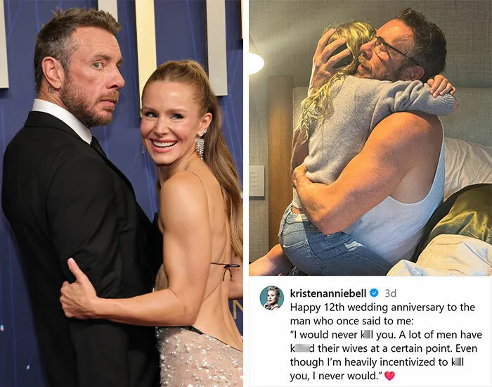 Kristen Bell’s questionable anniversary post