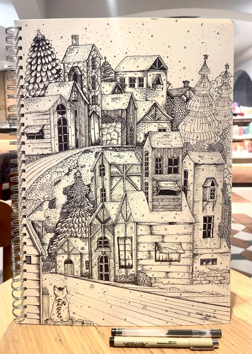 My 6 Hand-Drawing About Christmas Decorations