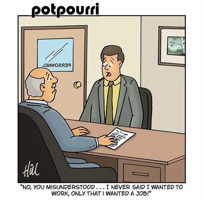 Artist Created 43 New One-Panel Comics Filled With Humor And Silly Situations