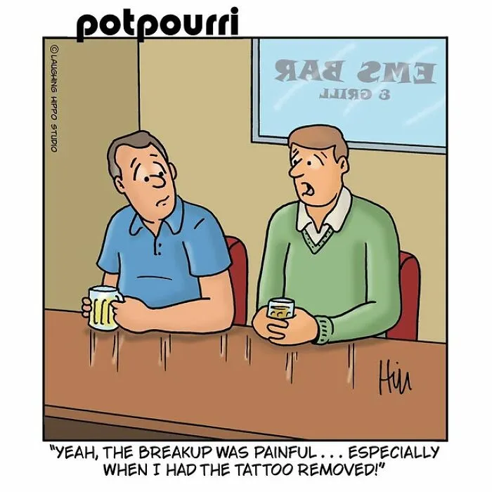 Artist Created 43 New One-Panel Comics Filled With Humor And Silly Situations