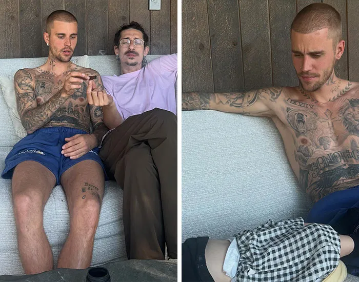 Justin Bieber allegedly putting his son at risk and being spotted with powdery substance