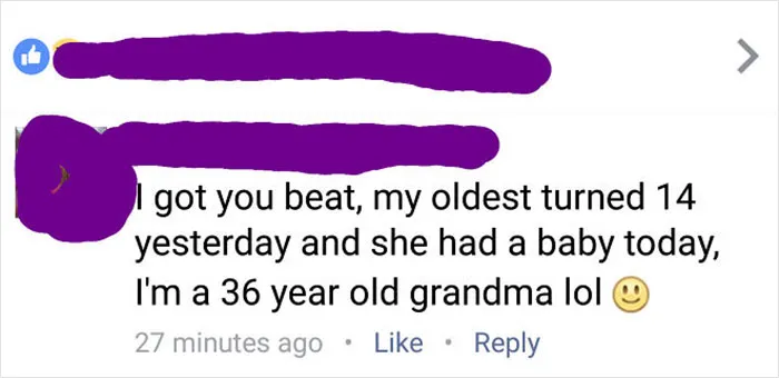 Oldest Kid Turns 14, Becomes A Mom The Next Day