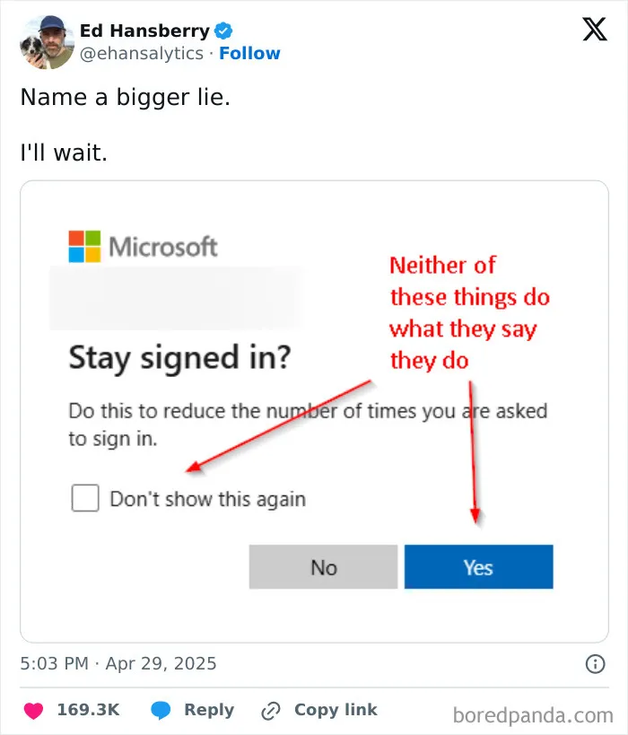 MS Lies