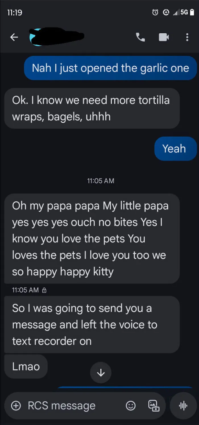 Found Out How My BF Likes To Talk To My Cat When I'm Not Around