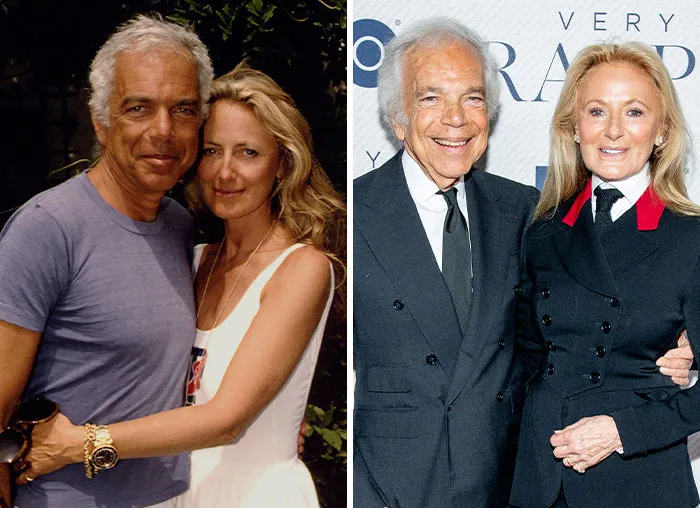 Ralph Lauren y Ricky Anne Loew-Beer
