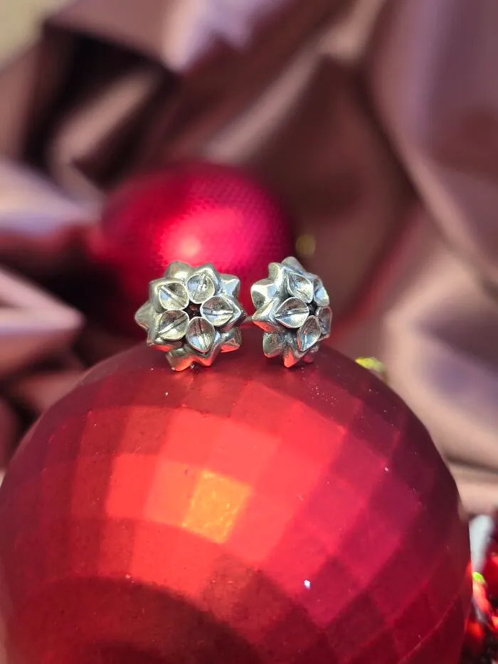 Genshin Impact Long Night's Oath Artifact Flower Earrings
