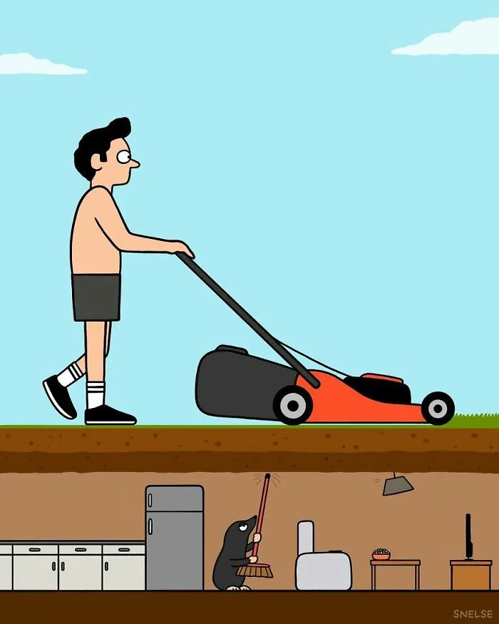 This Artist’s Goal Is To Try And Make You Laugh Out Loud With His 50 Sarcasm-Filled Comics (Best Pics)