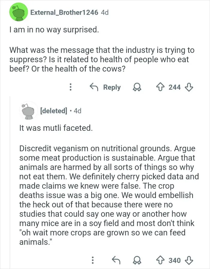Ex-Employee Who Discredited Veganism Online Spills 25 Things You Need To Know