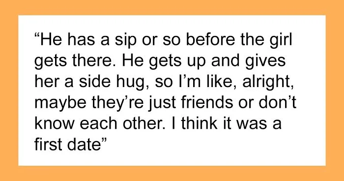  “I Think It Was A First Date”: Man Abandons His Date After Ordering A Top-Shelf Drink  