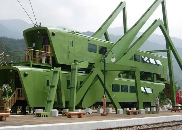 South Korea. The Cafe’s Name Is Literally ‘Grasshopper Cafe’, Located In Jeongseon, Gangwon Province