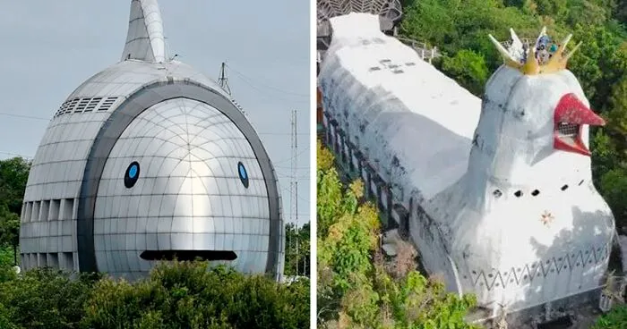 “Bread-Shaped Bread Factory”: 35 Structures So Odd They Could Be AI-Generated