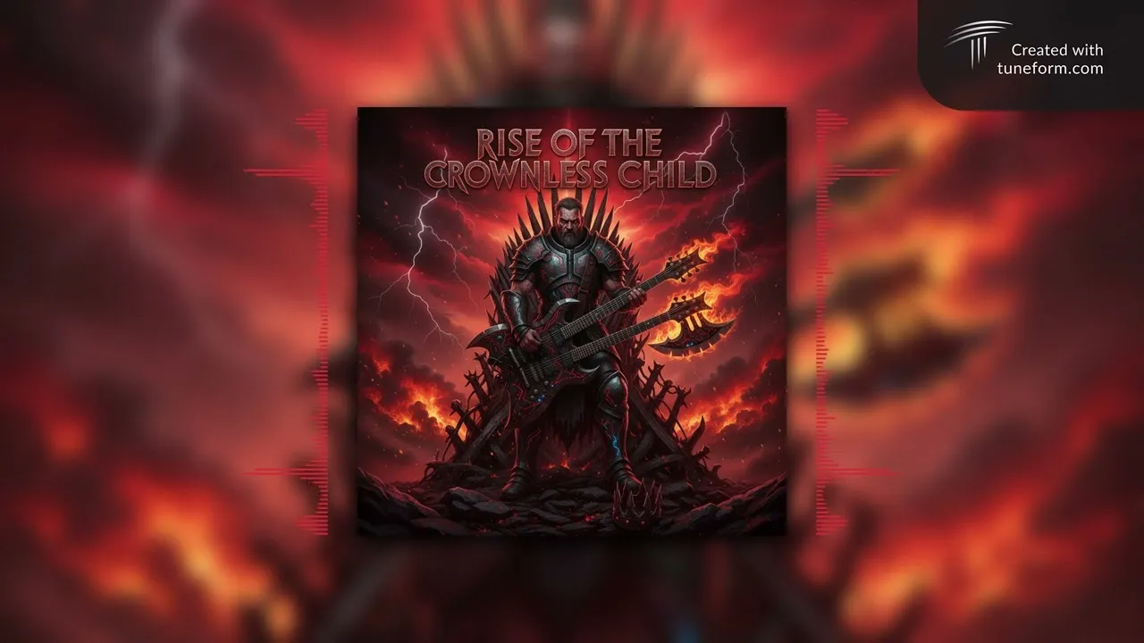 My 1st Independent Metal Song | Rise Of The Crownless Child