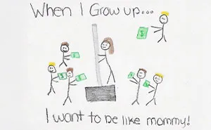“No puedo dejar de reírme”: 20 veces en que los niños mostraron con orgullo sus dibujos extravagantes diciendo que eran arte