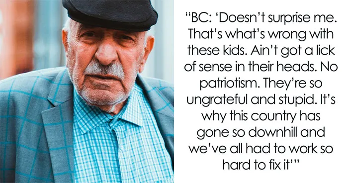 Older Man Thinks He’s Superior To Younger Generations, Gets Taught A Lesson By 35YO Woman Instead