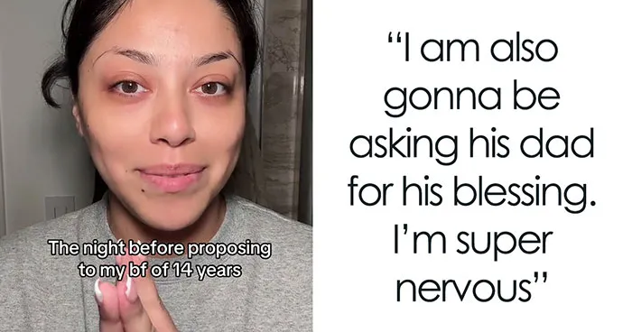 People Are Convinced This Man Didn’t Want To Be At His Own Proposal Organized By GF Of 14 Years