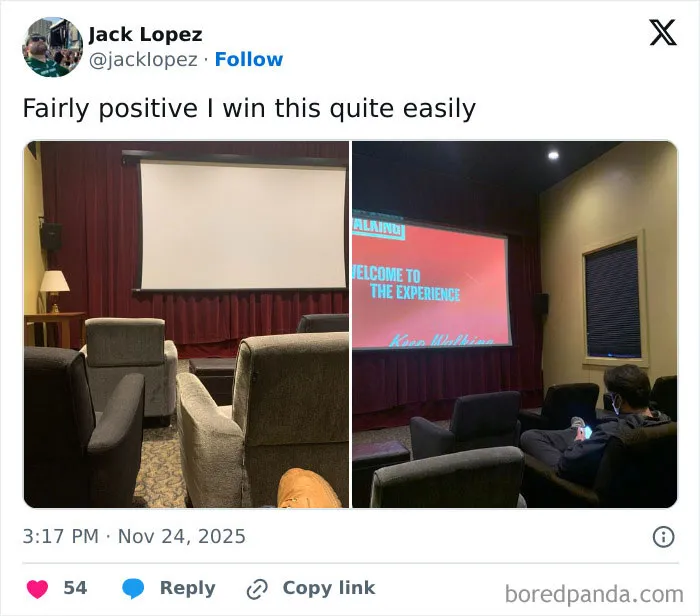 27 Theater Visits That Were Memorable For All The Wrong Reasons