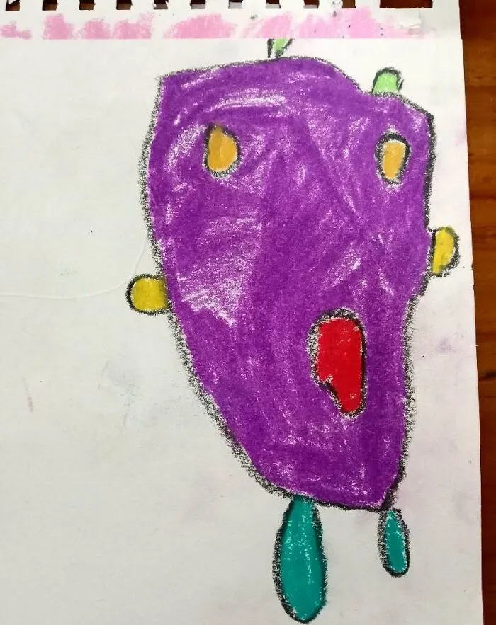 El monstruo púrpura