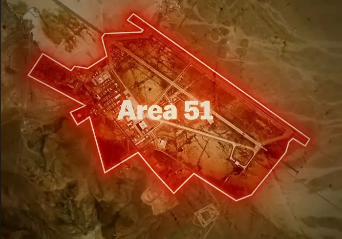UFO at Area 51 (Nevada, 1947–present)