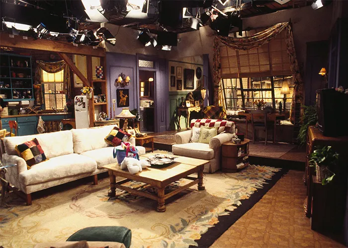 Foto entre bastidores de  ‘Friends’