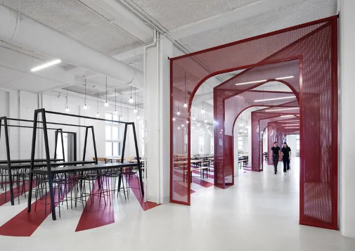 Great Hall – Brébeuf College By Menkès Shooner Dagenais Letourneux Architectes, Amp 2025 Best Of Best Winner In Rooms And Zones (Photo_ Stéphane Brügger)